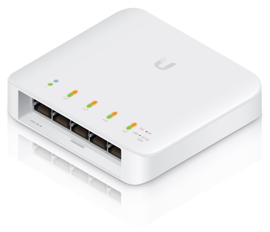 Unifi Switch Flex  Ubiquiti Outdoor PoE Switch (USW-FLEX)