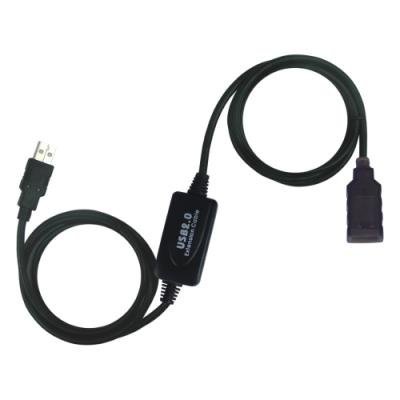 Cable USB2.0 A-B 10m extension, active (A-M/A-F)
