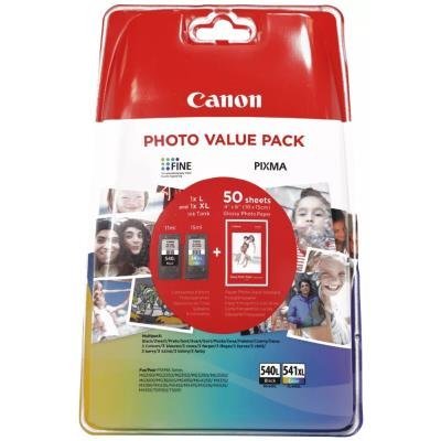 Canon multipack s foto papírem inkoustových náplní PG-540L/CL-541XL PHOTO VALUE BL