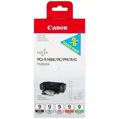 Canon multipack inkoustových náplní PGI-9 MBK/PC/PM/R/G Multi Pack