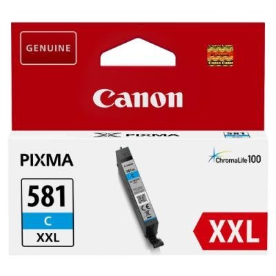 Canon inkoustová náplň CLI-581XXL/ azurová/ 11,7 ml