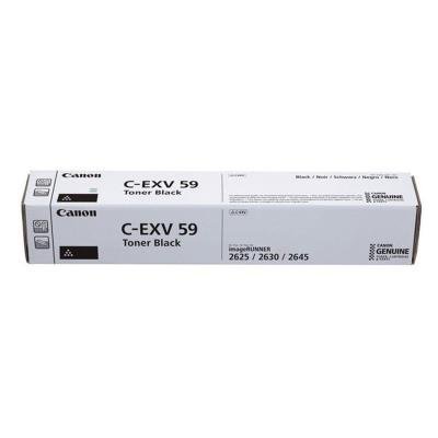 Canon toner C-EXV59 černý  (kapacita 30.000 výtisků) 