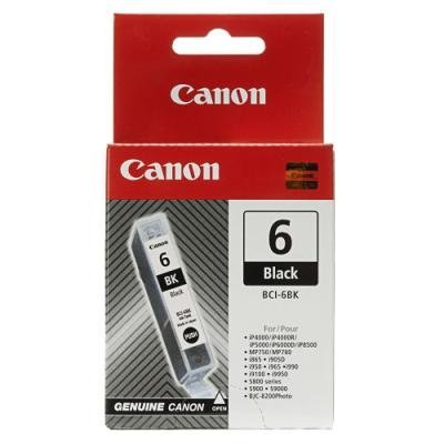 Inkoustová náplň Canon BCI-6BK černá