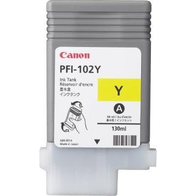 Canon  Zásobník inkoustu PFI-102, žlutý (D)