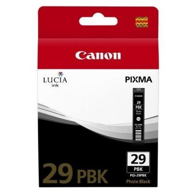 Inkoustová náplň Canon PGI-29PBK foto černá