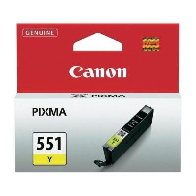 Inkoustová náplň Canon CLI-551Y žlutá