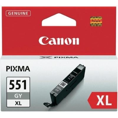 Inkoustová náplň Canon CLI-551XL šedá
