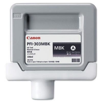 Inkoustová náplň Canon PFI-303MBK matná černá