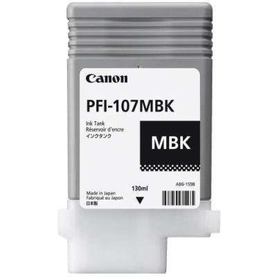 Inkoustová náplň Canon PFI-107MBK matná černá