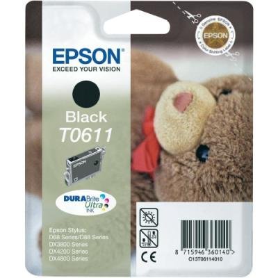 Epson C13T061140- ink čer Stylus D68/D88/DX3850/DX4850