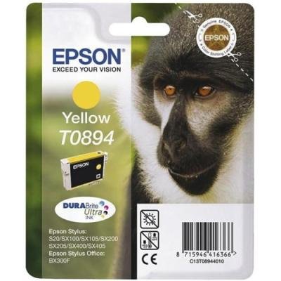 Inkoustová náplň Epson T0894 žlutá