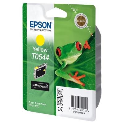 Epson C13T054440 - ink.náplň žlutá, Stylus R800