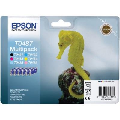 Inkoustová náplň Epson T0487 multipack