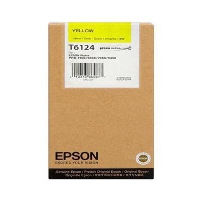 Inkoustová náplň Epson T6124 žlutá