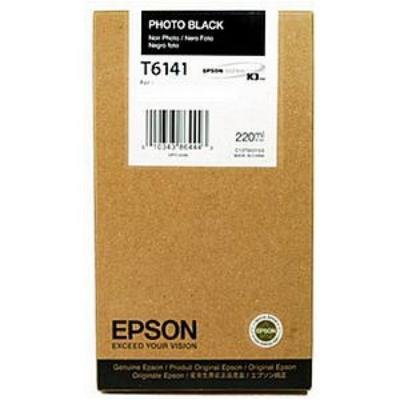 Inkoustová náplň Epson T6141 foto černá