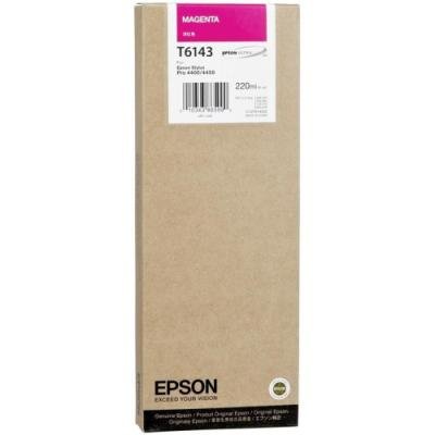 Inkoustová náplň Epson T6143 purpurová