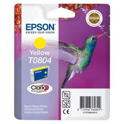 Epson C13T080440  -Ink.yellow Claria Photo R265/360, RX560