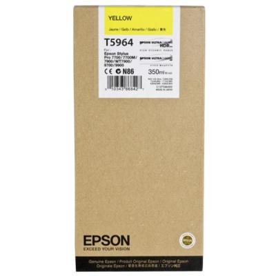 Inkoustová náplň Epson T5964 žlutá