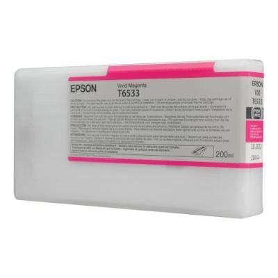 Inkoustová náplň Epson T6533 jasná purpurová