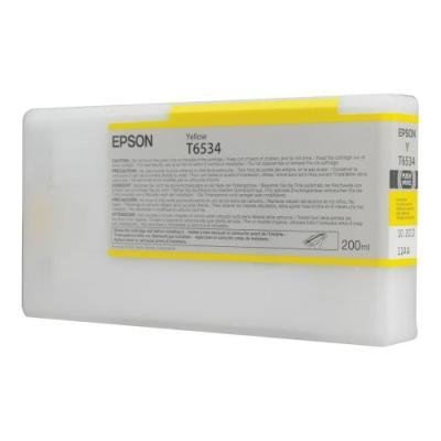 Inkoustová náplň Epson T6534 žlutá