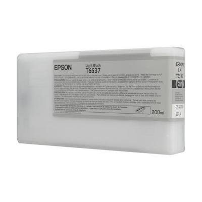 Inkoustová náplň Epson T6537 světlá černá