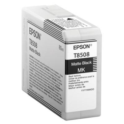 Inkoustová náplň Epson T8508 matná černá