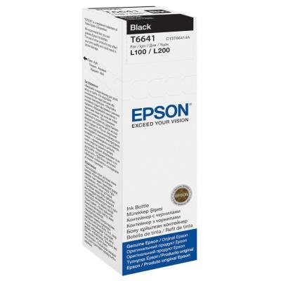 Inkoustová náplň Epson T6641 černá