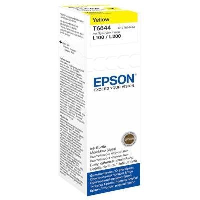 Inkoustová náplň Epson T6644 žlutá