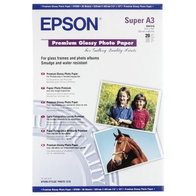 Fotopapír Epson Premium Glossy A3+ 20ks