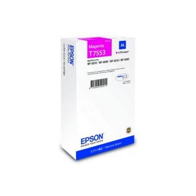 Inkoustová náplň Epson T7553 XL purpurová