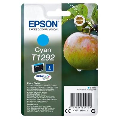 Inkoustová náplň Epson T1292 azurová