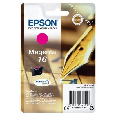 Epson inkoustová náplň/ Singlepack 16 DURABrite Ultra Ink/ Magenta