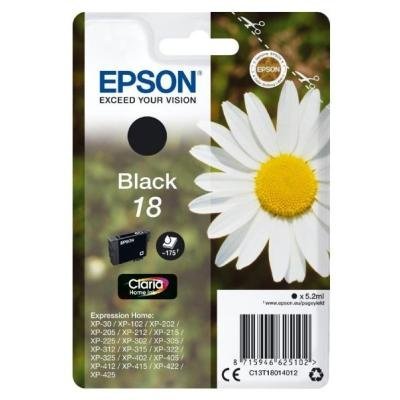Inkoustová náplň Epson T1801 černá