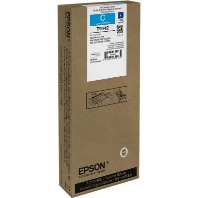 Inkoustová náplň Epson T9442 azurová