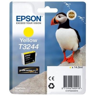 Inkoustová náplň Epson T3244 žlutá