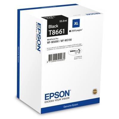 Inkoustová náplň Epson T8661 XL černá
