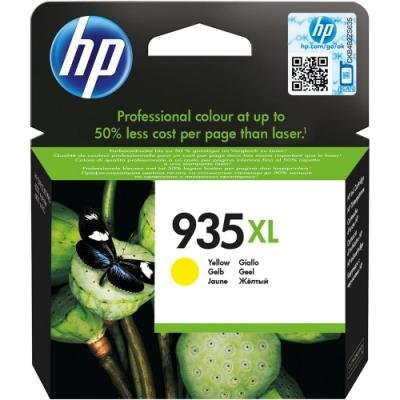 Inkoustová náplň HP 935XL (C2P26AE) žlutá