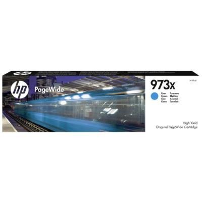 Inkoustová náplň HP 973X (F6T81AE) azurová