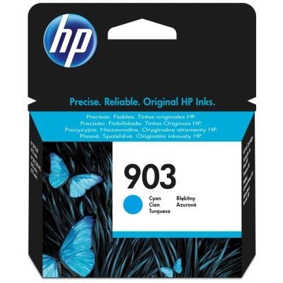 HP inkoustová kazeta 903 azurová T6L87AE, originál