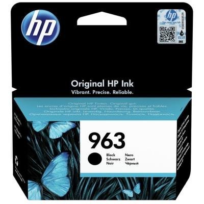HP inkoustová náplň 963 Černá (black, 1000p) pro HP OfficeJet Pro 9010, 9013, HP OfficeJet Pro 9020