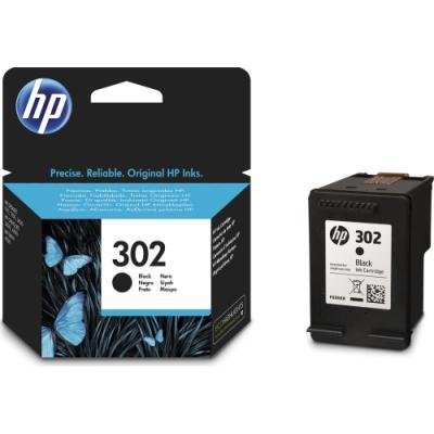 Inkoustová náplň HP 302 (F6U66AE) černá