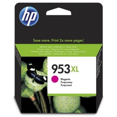 Inkoustová náplň HP 953XL (F6U17AE) purpurová