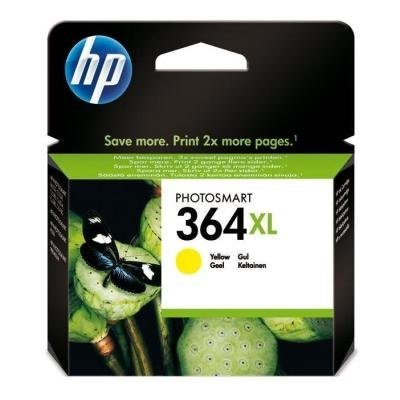 HP 364 XL - žlutá inkoustová kazeta, CB325EE