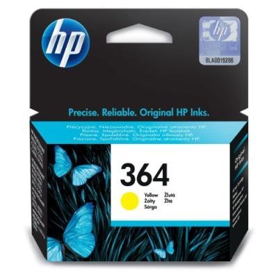 HP 364 inkoustová náplň Vivera žlutá CB320EE