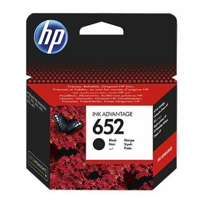 Inkoustová náplň HP 652 (F6V25AE) černá
