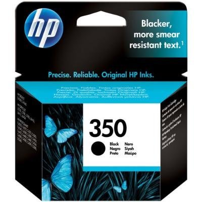 HP inkoustová náplň 350, černá, Vivera