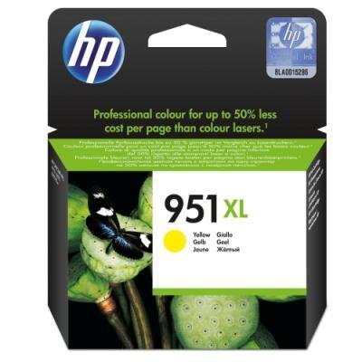 HP 951XL inkoustová kazeta žlutá, CN048AE