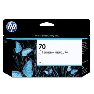 HP 70 Inkoustová kazeta zesilovače lesku DesignJet, 130 ml