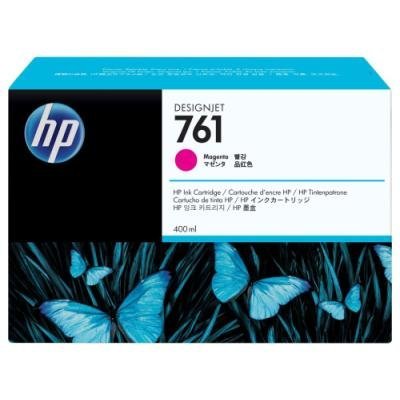 HP 761 Purpurová inkoustová kazeta DesignJet, 400 ml
