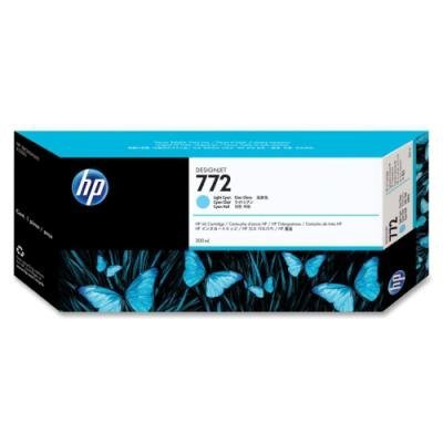 HP 772 světle azurová inkoustová kazeta DesignJet, 300 ml